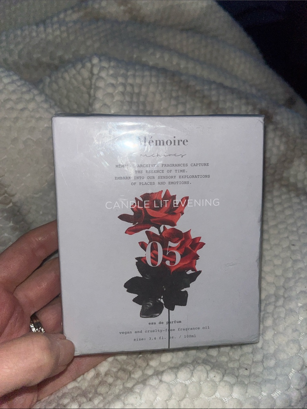 Memoire Candle Lit Evening 05 Fragrance sealed